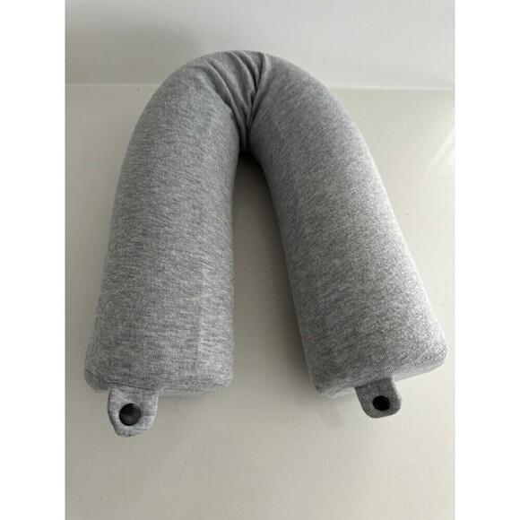 Dot&Dot Twist Memory Foam Travel Pillow for Neck Lumbar and Leg Support GRAY - Picture 7 of 11
